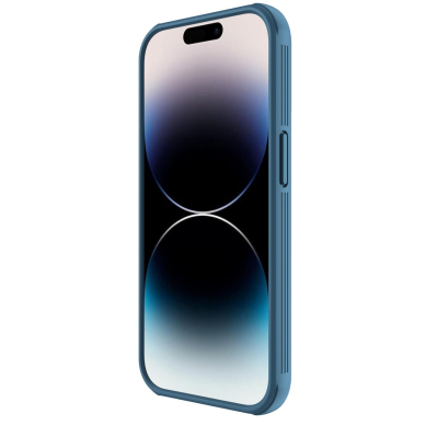 Dėklas Nillkin CamShield Pro Case (PC and TPU) iPhone 14 Pro Mėlynas 1