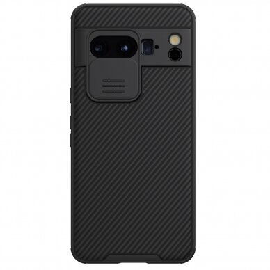 Dėklas Nillkin CamShield su Camera Cover skirta Google Pixel 8 Pro - Juodas