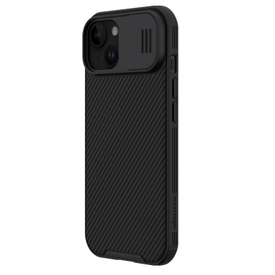 Nillkin CamShield Pro Magnetic Case for iPhone 15 Plus with camera cover - Juodas 2