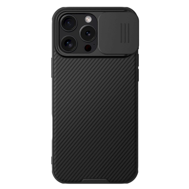 Nillkin CamShield Pro Magnetic Dėklas iPhone 16 Pro Max - Juodas