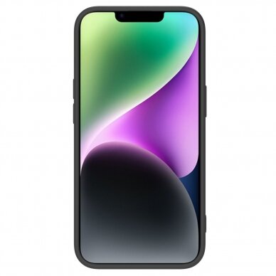 Akcija! *** Pažeista pakuotė ***Dėklas Nillkin CamShield Silky silicone case iPhone 14 Plus Juodas  1