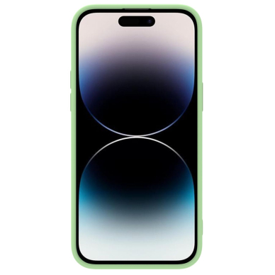 Dėklas Nillkin CamShield Silky silicone case iPhone 14 Pro Max Žalias 1