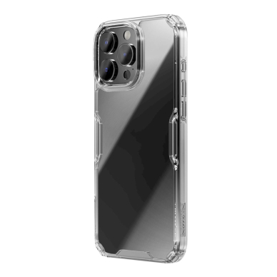 Nillkin Nature Pro Dėklas iPhone 16 Pro Max - transparent and white 1