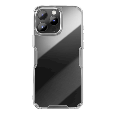 Nillkin Nature Pro Dėklas iPhone 16 Pro Max - transparent and white