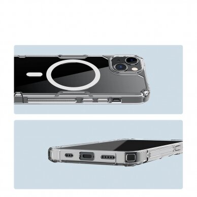 Nillkin Nature Pro iPhone 15 MagSafe case - Baltas 18