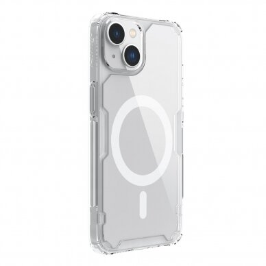 Nillkin Nature Pro iPhone 15 MagSafe case - Baltas 5
