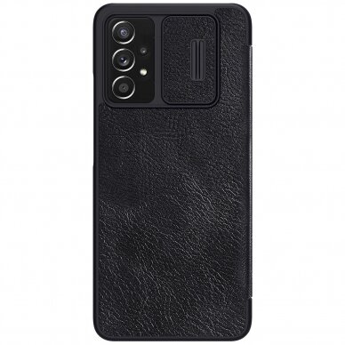 Dėklas Nillkin Qin leather Samsung Galaxy A73 Juodas 2