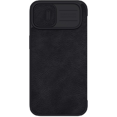 Dėklas Nillkin Qin Pro Leather Case iPhone 14 Plus Juodas 3