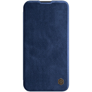 Dėklas Nillkin Qin Pro Leather Case iPhone 14 Plus Mėlynas 6