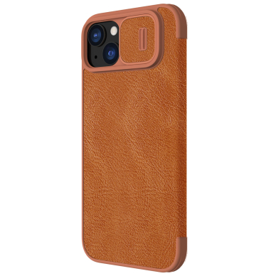 Nillkin Qin Pro Leather Flip Camera Cover Case for iPhone 15 Plus - Rudas 4