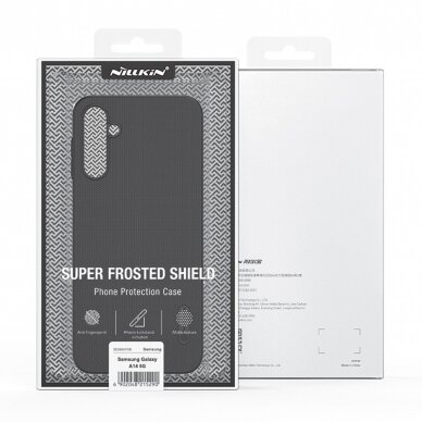 Dėklas Nillkin Super Frosted Shield Samsung Galaxy A14 5G / Galaxy A14 Juodas 4