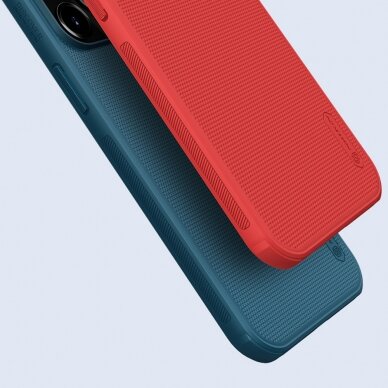 Dėklas iPhone 13 Pro Max Nillkin Super Frosted Shield Case Mėlynas 7