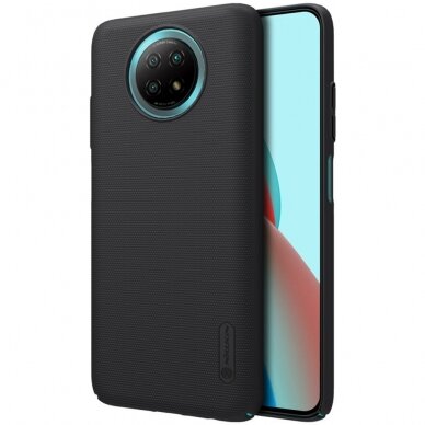 Nillkin Super Frosted Shield Case + kickstand for Xiaomi Redmi Note 9T 5G black 5