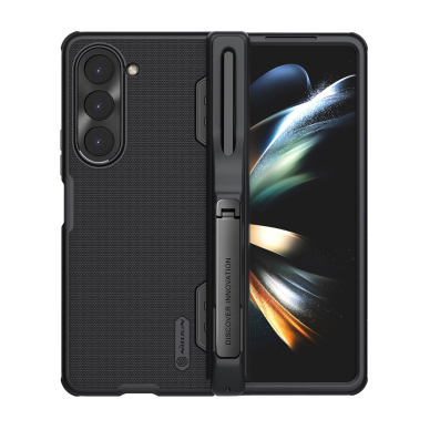 Nillkin Super Frosted Shield Fold Dėklas Samsung Galaxy Z Fold 5 - Juodas