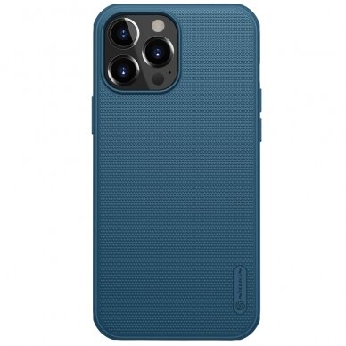 Dėklas Nillkin Super Frosted Shield Pro Case iPhone 13 Pro Max Mėlynas