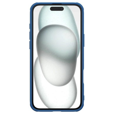 Nillkin Super Frosted Shield Pro Dėklas skirtas iPhone 16 - Mėlynas 3