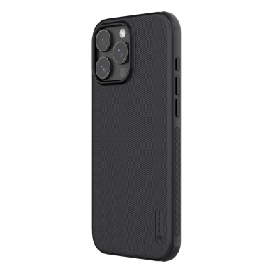 Nillkin Super Frosted Shield Pro Dėklas iPhone 16 Pro - Juodas 1