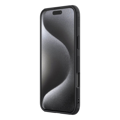 Nillkin Super Frosted Shield Pro Dėklas iPhone 16 Pro - Juodas 4