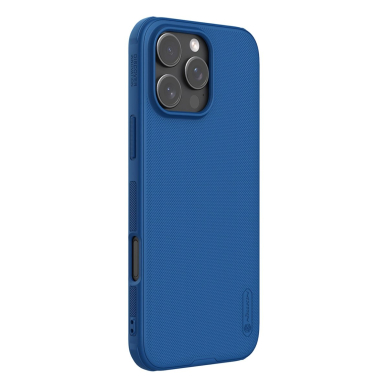 Nillkin Super Frosted Shield Pro Dėklas skirtas iPhone 16 Pro - Mėlynas 2