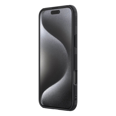 Nillkin Super Frosted Shield Pro Dėklas skirtas iPhone 16 Pro Max - juodas 4