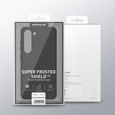 Dėklas Nillkin Super Frosted Shield Pro Samsung Galaxy S23 Juodas 4