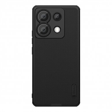 Nillkin Super Frosted Shield Pro Dėklas skirtas Xiaomi Redmi Note 13 Pro 5G / Poco X6 5G - Juodas