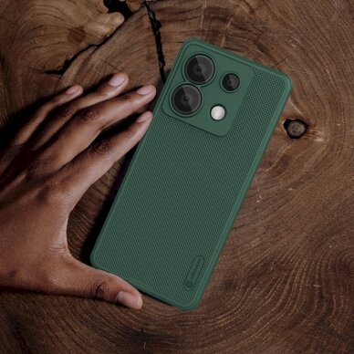 Nillkin Super Frosted Shield Pro Dėklas skirtas Xiaomi Redmi Note 13 Pro 5G / Poco X6 5G - green 7