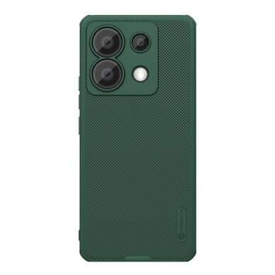 Nillkin Super Frosted Shield Pro Dėklas skirtas Xiaomi Redmi Note 13 Pro 5G / Poco X6 5G - green