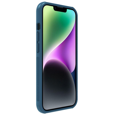 Dėklas Nillkin Super Frosted Shield Pro iPhone 14 Plus Mėlynas 3