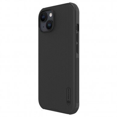 Nillkin Super Frosted Shield Pro iPhone 15 Case - Juodas 2