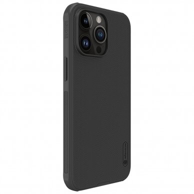 Nillkin Super Frosted Shield Pro iPhone 15 Pro Max Case - Juodas 4