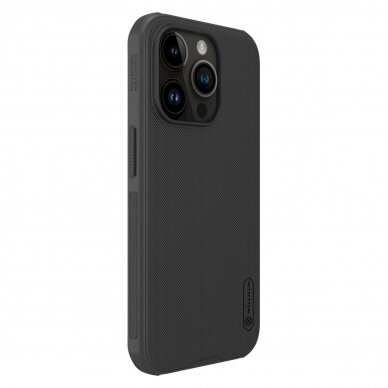 Dėklas Nillkin Super Frosted Shield Pro Magnetic Case for iPhone 15 Pro - Juodas 2