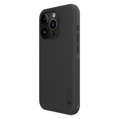 Dėklas Nillkin Super Frosted Shield Pro Magnetic Case for iPhone 15 Pro - Juodas 3