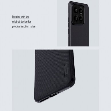 Dėklas Nillkin Super Frosted Shield Pro Magnetic Case for Xiaomi 14 - Juodas 15