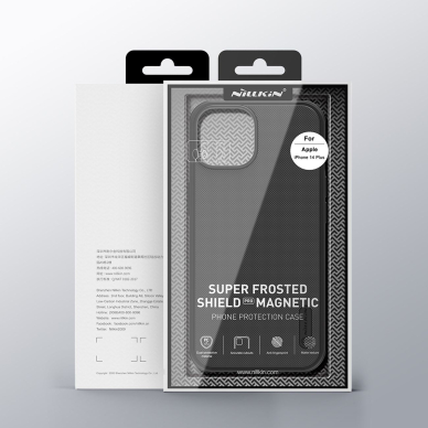 Dėklas Nillkin Super Frosted Shield Pro Magnetic Case iPhone 14 Plus Mėlynas 4