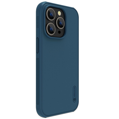 Dėklas Nillkin Super Frosted Shield Pro Magnetic Case iPhone 14 Pro Max Mėlynas 2