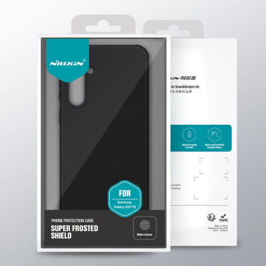 Dėklas Nillkin Super Frosted Shield Pro Samsung Galaxy S23 FE - Juodas 16