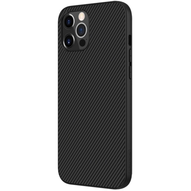 Dėklas Nillkin Synthetic Fiber Case iPhone 12 Pro Max Juodas 5