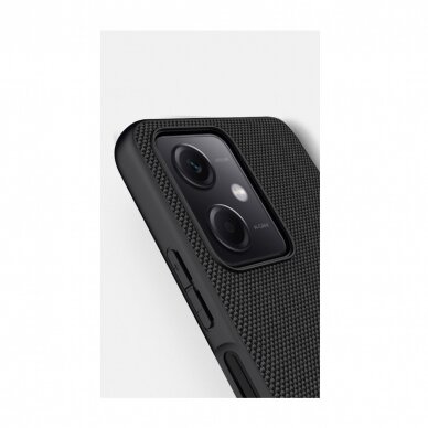 Dėklas Nillkin Textured Xiaomi Redmi Note 12 5G / Poco X5 5G Juodas 11