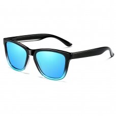 [Užsakomoji prekė] Akiniai - Techsuit Polarized (0717) - Gradient Black / Blue