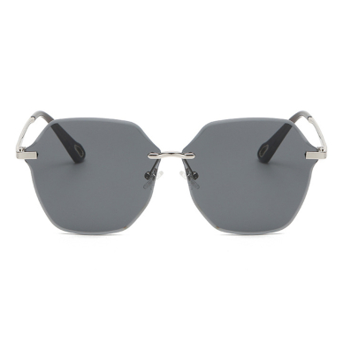 [Užsakomoji prekė] UV Akiniai Femei - Techsuit Polarized (8195) - sidabrinis / Gradient Gray 3