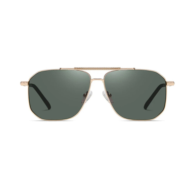 [Užsakomoji prekė] Akiniai de Soare, Barbati - Techsuit Polarized (8538) - auksinis / Blackrish Green 1