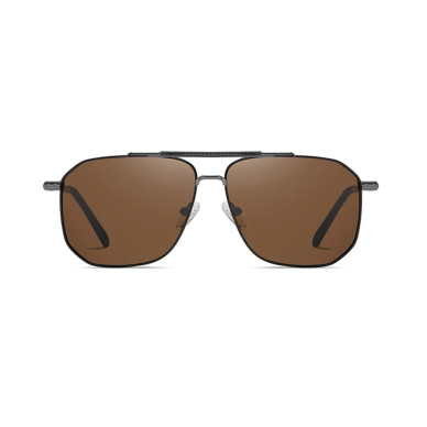 [Užsakomoji prekė] Akiniai de Soare, Barbati - Techsuit Polarized (8538) - Gun Color / Brown 1