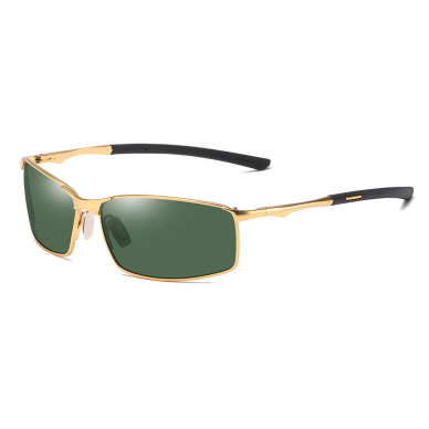 [Užsakomoji prekė] Akiniai Barbati - Techsuit Polarized (559) - auksinis / Green