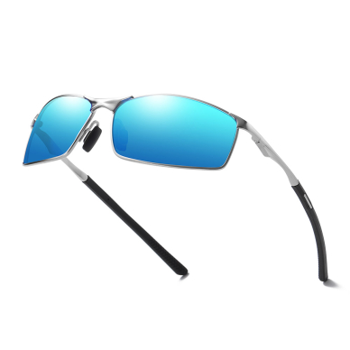 [Užsakomoji prekė] Akiniai Barbati - Techsuit Polarized (559) - sidabrinis / Blue Mirror 2