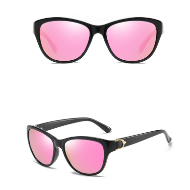 [Užsakomoji prekė] Akiniai Femei - Techsuit Polarized (A572) - Juodas / Pink Mirror 1