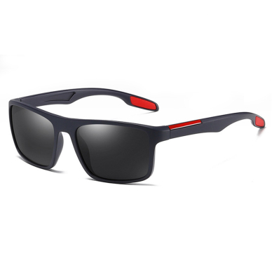 [Užsakomoji prekė] Akiniai nuo saulės- Techsuit Polarised TR90 (MM101) - Matte Mėlynas / Raudonas