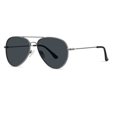 [Užsakomoji prekė] Akiniai Unisex - Techsuit Polarized (3025) - Gun Black / Gray