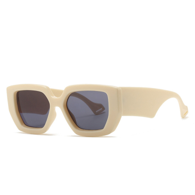 [Užsakomoji prekė] Akiniai Vintage Femei - Techsuit Non-Polarized (86321) - Beige