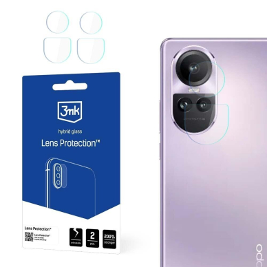 Oppo Reno 10 (CPH2531)/Pro - 3mk kameros apsauga Lens Protection™